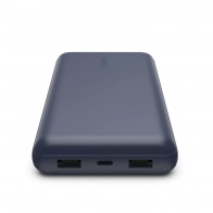 Портативное зарядное устройство Power Bank Belkin 20000mAh 15W Dual USB-A, USB-C Синий 1