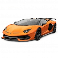 Автотранспорт Lamborghini Aventador SVJ, Оранжевый
