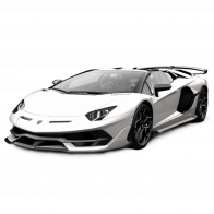 Автотранспорт Lamborghini Aventador SVJ Roadster, Белый