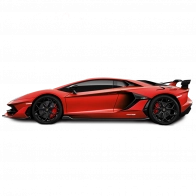 Автотранспорт Lamborghini Aventador SVJ Roadster, Красный 0