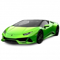 Автотранспорт Lamborghini Huracán Evo Spyder, Зеленый
