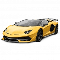 Автотранспорт Lamborghini Aventador SVJ Roadster, Желтый