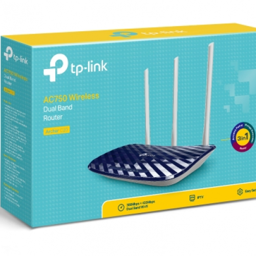 Роутер TP-Link Archer C20 AC750 Dual-Band Wi-Fi Router 2