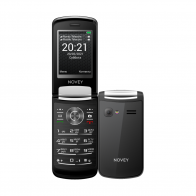 Кнопочный телефон Novey A80R Black
