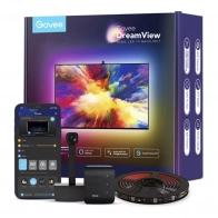 Набор адаптивной подсветки Govee H6199 DreamView T1 TV Backlight 55-65' RGB Черный