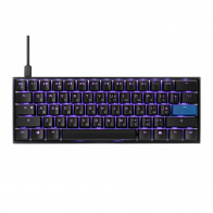 Клавиатура Ducky Mecha Mini, Cherry Blue, RGB LED, UA/RU, Aluminium Black case