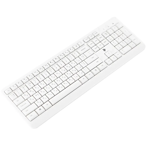 Клавиатура 2Е KS220 WL White 1