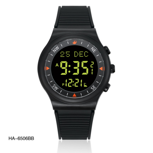 Наручные часы Al-Harameen НА-6506 BB с черным ремешком