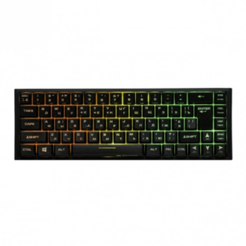 Клавиатура беспроводная игровая 2E GAMING KG360 RGB 68key USB Black Ukr