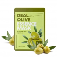 Тканевая маска с оливой FarmStay Real Olive Essence Mask 23 ml