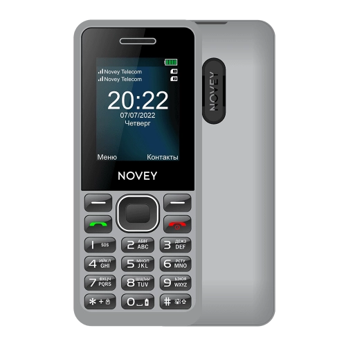 Кнопочный телефон Novey A11C Серый