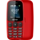 Кнопочный телефон Novey 107 Красный