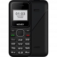 Кнопочный телефон Novey 103 Черный-красный