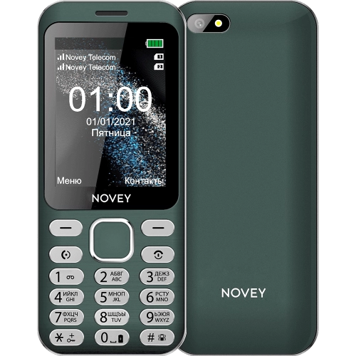 Кнопочный телефон Novey X100 Зеленый