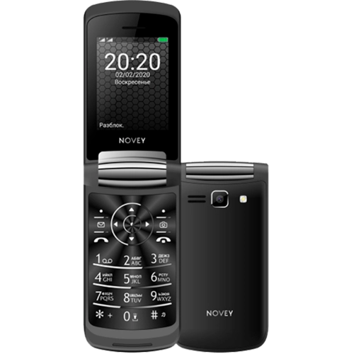 Кнопочный телефон Novey A70R Чёрный