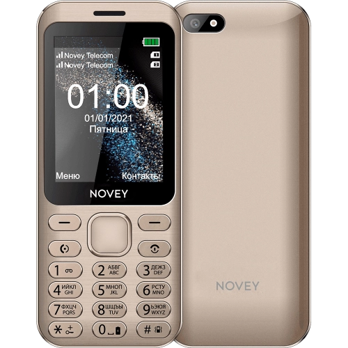 Кнопочный телефон Novey X100 Золотой
