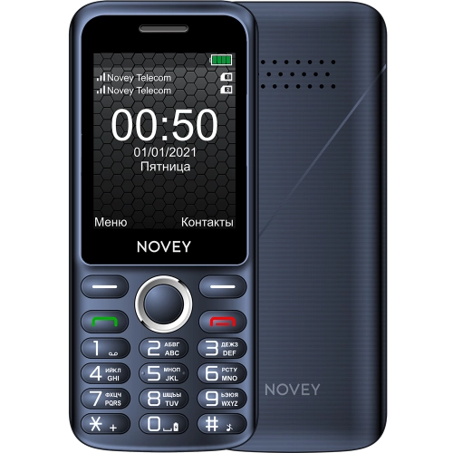 Кнопочный телефон Novey A50 Cиний