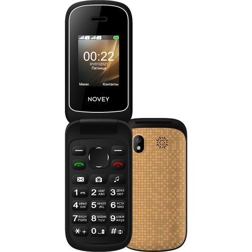 Кнопочный телефон Novey X22 Золотой