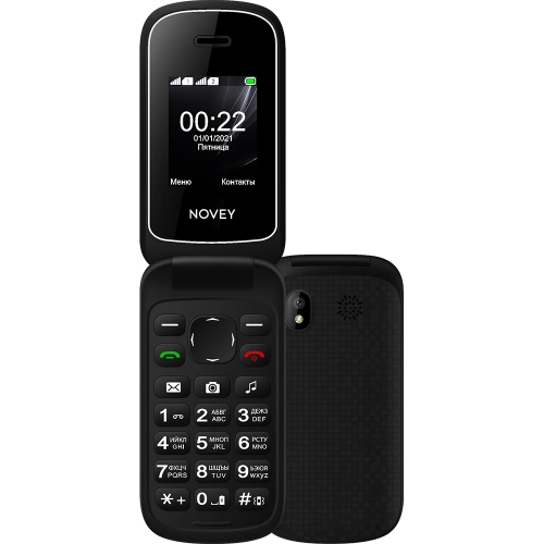 Кнопочный телефон Novey X22 Чёрный