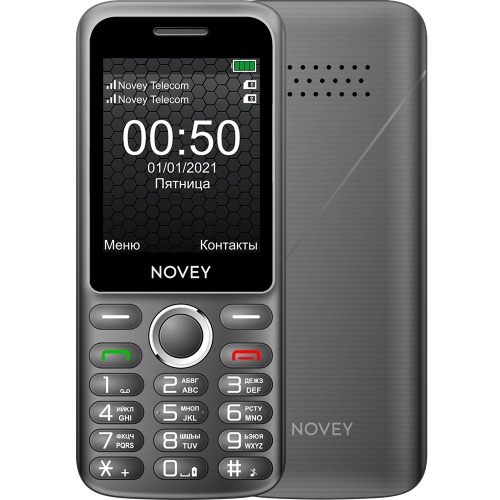 Кнопочный телефон Novey A50 Серый