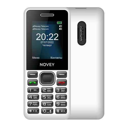 Кнопочный телефон Novey A11C Белый