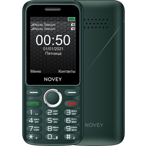 Кнопочный телефон Novey A50 Зеленый