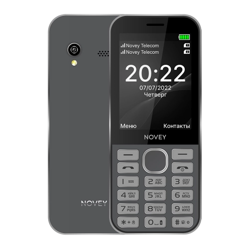 Кнопочный телефон Novey S10 Серый