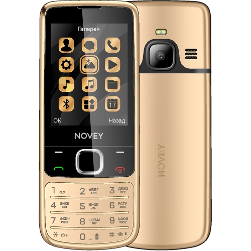 Кнопочный телефон Novey N670 Золотой