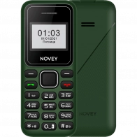 Кнопочный телефон Novey 103 Зеленый-черный