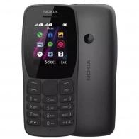 Telefon Nokia 110 TA-1192 DS EAC UA Qora + Bluetooth quloqchin Borofone
