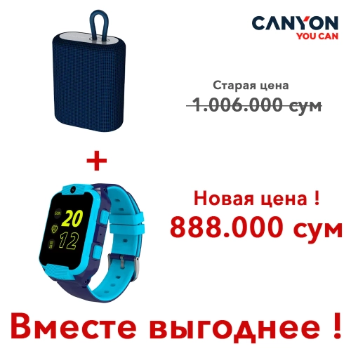 Беспроводная акустика Canyon BSP-4 Синий