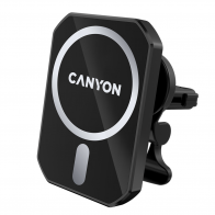 Автомобильный держатель с беспроводной зарядкой Canyon CNE-CCA15B01 (черный)