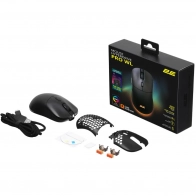 O'yin sichqonchasi  2E Gaming Mouse HyperDrive Pro WL RGB (2E-MGHDPR-WL-BK) 0