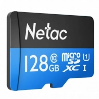 Карта памяти Netac microSDXC 128 ГБ (NT02P500STN-128G-R)