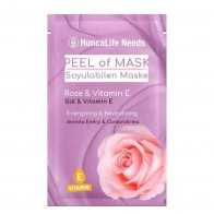 Маска для лица  Huncalife Needs Rose & Vitamin E Peel-Off Mask 10мл
