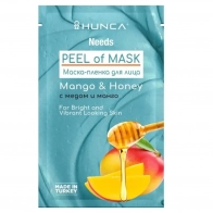 Yuz niqobi Huncalife Needs Mango & Honey Peel-Off Mask 10 ml