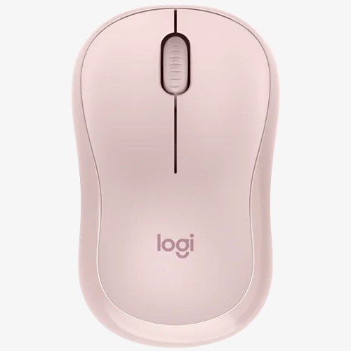 Мышь беспроводная Logitech M240  - 2.4GHZ/BT Розовая