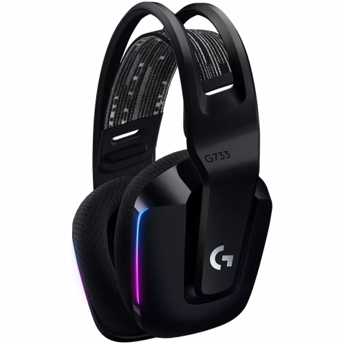 Беспроводные наушники G733 RGB 2.4GHZ Черные 0