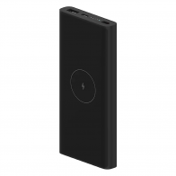 Внешний аккумулятор Xiaomi 10W Wireless Power Bank 10000  (черный)