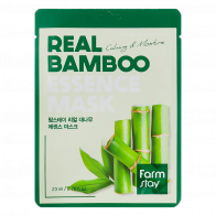 FarmStay Real Bamboo bambukli ekstrakti mato yuz niqobi