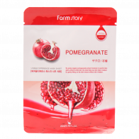 Тканевая маска для лица FarmStay Pomegranate с экстрактом граната