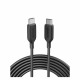 Кабель USB  Anker PowerLine III USB-C to USB-C 2.0 Cable 3ft Черный (A8852H11)