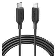 Кабель USB  Anker PowerLine III USB-C to Lightning 2.0 Cable 3ft Черный