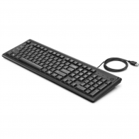 Klaviatura HP 100, USB, qora (2UN30AA) 0