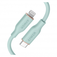 Kabel USB  Anker PowerLine III Flow USB-C with Lightning Connector 3ft Yashil