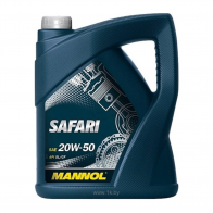 Моторное масло Mannol SAFARI 20w50API SL/CF 5л