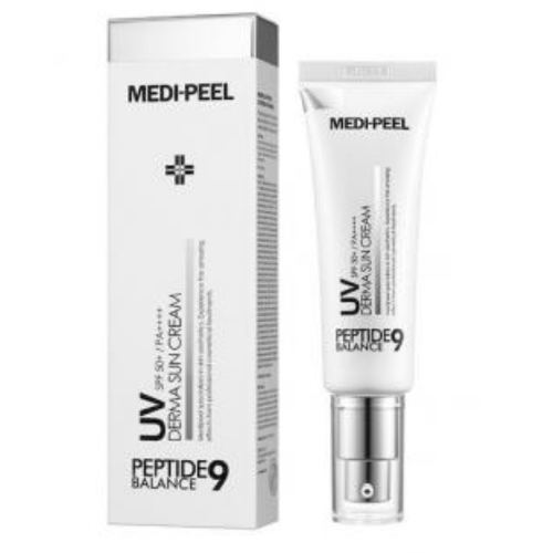 Солнцезащитный крем MEDI-PEEL Peptide 9 Balance UV Derma Sun Cream SPF50+ PA++++  50 мл