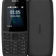 Кнопочный телефон Nokia 105 SS чёрный 0