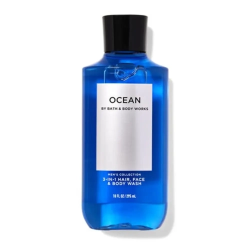 Гель для душа Bath and Body Works Signature Men's Collection OCEAN 3-in-1 Hair + Face + Body Wash 295 мл