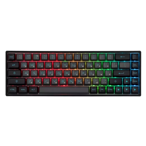 Механическая клавиатура Akko 3068B Plus Черный\Голубой CS Jelly Розовый RGB 1